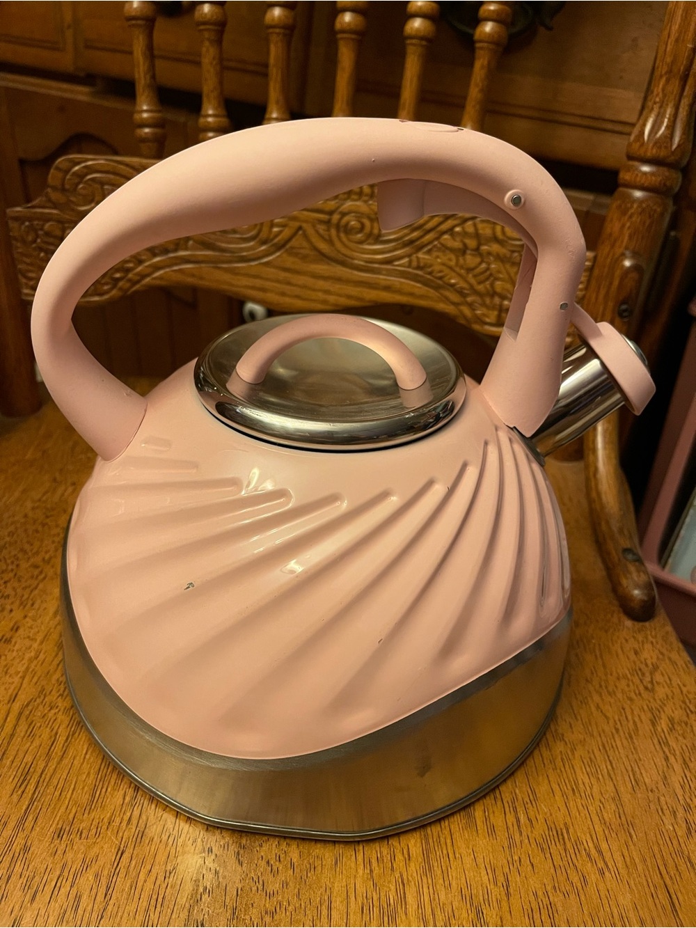 Pink Whistling Tea Kettle - Brand: Balduzzi Italian Style